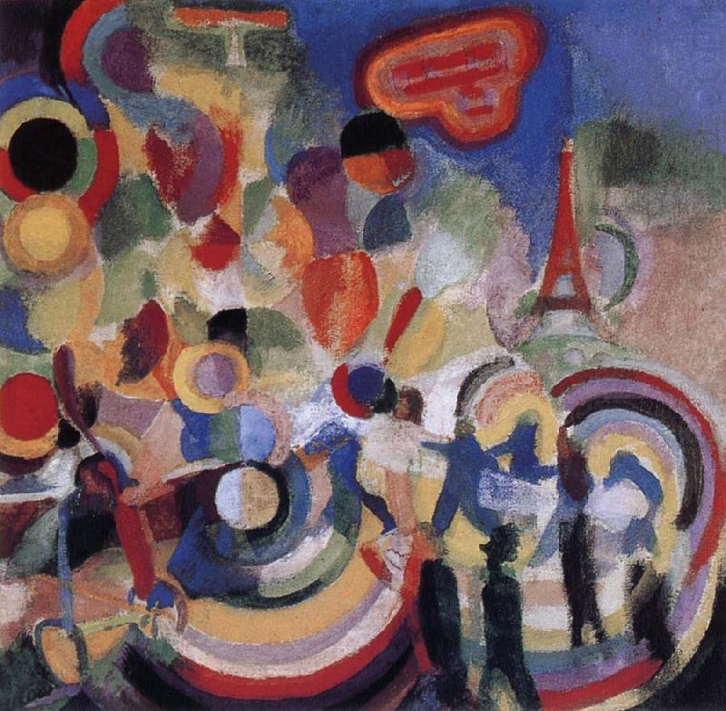 Delaunay, Robert Pay one-s respects to Belei oil painting picture